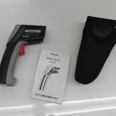 共立電気計器株式会社 放射温度計 KEW5515 レーザーポインター付き 非接触式 ガンタイプ KYPRITSU 札幌 手稲の画像
