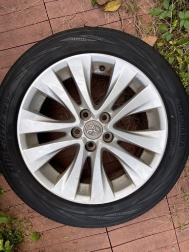 アルファード用タイヤ&ホイール　4本　ラック付き