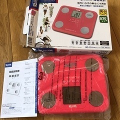 タニタ　体重計　新品未使用　電池新品の画像