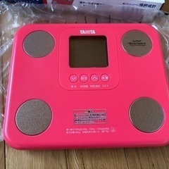 タニタ　体重計　新品未使用　電池新品の画像