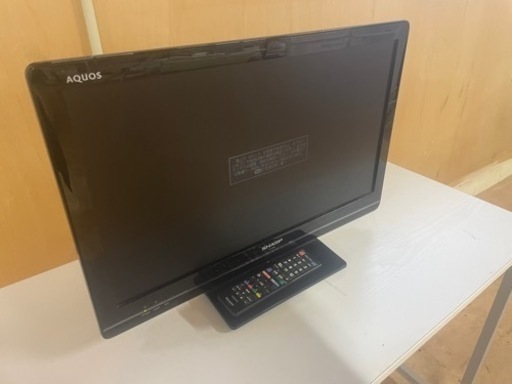 103100 シャープ　24型液晶テレビ　2011年製