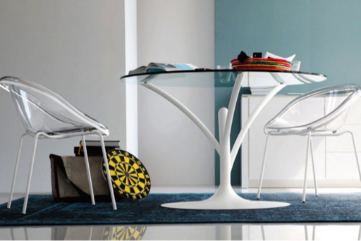 カリガリス Calligaris アカシアダイニングテーブル