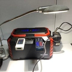 【売約済】①ポータブル電源　SUAOKI S270 13500mAh リチウムイオン　ジャンク中古整備品の画像