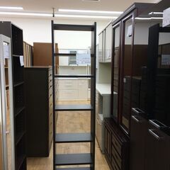 ★ジモティ割あり★  飾り棚 こげ茶 W45×D24×H181 ...