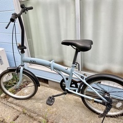 【受け渡し済み】自転車　水色