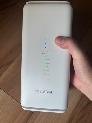 ソフトバンクAir Wi-Fiルーターすぐネット使えます！保証金5,000円返還します　2024年4月末までの契約付き