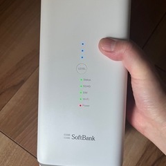 ソフトバンクAir Wi-Fiルーターすぐネット使えます！保証金5,000円返還します　2024年4月末までの契約付きの画像