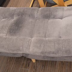 札幌引き取り限定 東区 コンパクト リクライニングチェア ブラウン/茶 一人掛け 一人用 W65cm D 78cm H82cm  1Pソファ イス/椅子 家具 四つ足  の画像