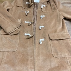 お話し中　ダッフルコート