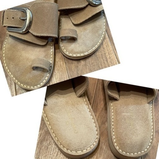 カミナンド ベージュ サンダル plage プラージュで購入