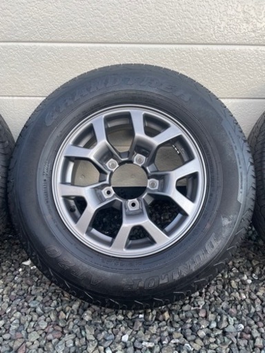 ジムニーシエラ　JB74 純正タイヤとホイール4本セット