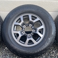 ジムニーシエラ JB74 純正タイヤとホイール4本セット