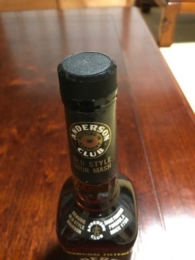 Anderson CLUB アンダーソン ケンタッキー バーボン15年 箱付
