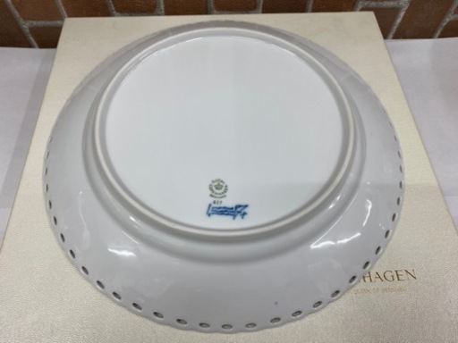 【愛品館江戸川店】ロイヤルコペンハーゲン ブルーフルーテッド フルレース  プレート 27cm ID：102-026811-007