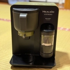 HEALSIO SHARP お茶メーカー　ヘルシオお茶presso