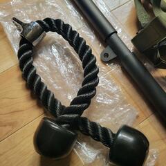 未使用 ケーブルマシン アタッチメント３点セットの画像