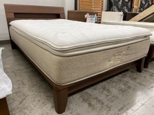 【愛品館 江戸川店 セミダブル】 NITORI（ニトリ）セミダブルベッド ID:153-018805-007