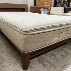 【愛品館 江戸川店 セミダブル】 NITORI（ニトリ）セミダブルベッド ID:153-018805-007