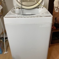 東芝 2015年式 6kg AW-6G2(W)ジャンク品