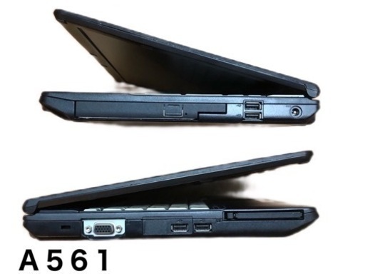 ?富士通Lifebook15.6インチ②A561/SSD256GB/i5第二世代/メモリ8GB/Win11pro/Office2021
