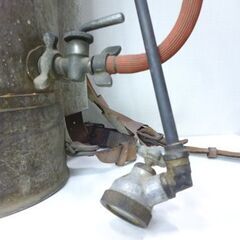 昭和レトロ アンティーク 噴霧器 マルナカ製作所 背負形全自動噴霧機 オブジェ レトロ インテリア ヴィンテージ 札幌市東区 新道東店の画像