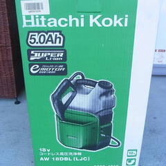 未使用　ハイコーキ　HIKOKI 　コードレス高圧洗浄機 AW18DBLの画像