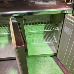 ホシザキ　コールドテーブル 150×45×80 テーブル型冷蔵庫現状品の画像