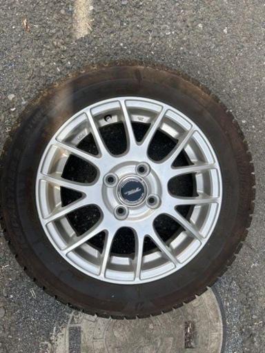 ブリヂストン ブリザック スタッドレス ホイール 155/65R14