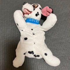 ディズニー　101匹のわんちゃん　ラッキー　ぬいぐるみの画像
