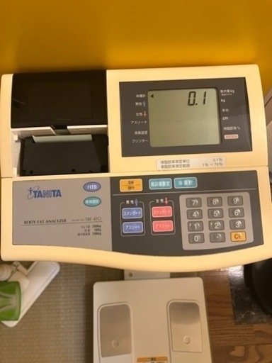 TANITA 体重計　定価35万円