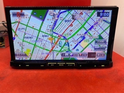 KENWOOD 最上級　MDV-727DT フルセグTV  新品バックカメラ付き す3