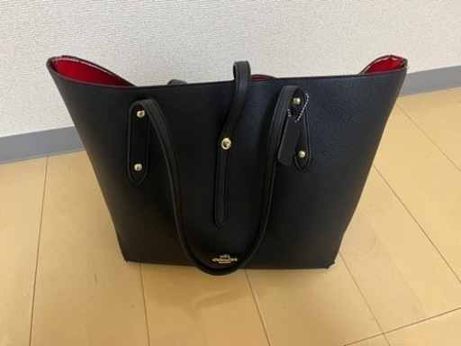 【美品】coachトートバッグ