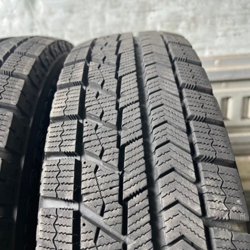 バリ山　BRIDGESTONE ブリヂストン　ブリジストン　VRX 155/80R13 スタッドレス　タイヤ　2019年製　13インチ