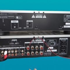 11/1●ＤＥＮＯＮ　ディスクプレーヤー＆プリメインアンプ＆パッシブスピーカーの画像