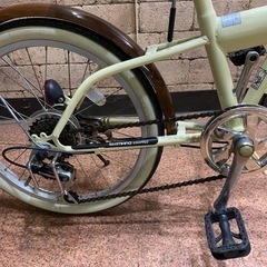 アメリカ イーグル 折りたたみ自転車 シマノ変速機の画像