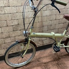 アメリカ イーグル 折りたたみ自転車 シマノ変速機の画像