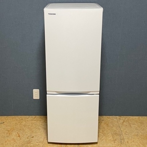 ◇東芝 ノンフロン冷凍冷凍庫 153L 2023年製 自動霜取り 耐熱テーブル GR-U15BS 冷え確認OK ! !