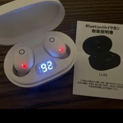 ワイヤレスイヤホン【USED】 Bluetooth5.3 Hi-Fi高音質 バッテリー残電量表示 iPhone 軽型 両耳 片耳の画像