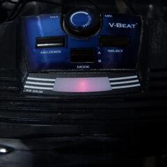 ❤️動作品❤️希少品★V-BEAT★電子ドラムセット★スピーカー内蔵★取説付きの画像