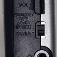 Panasonic ステレオラジオカセットプレーヤー RQ-CR18V 説明書付の画像