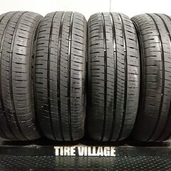 DUNLOP ENASAVE EC204 185/60R15 15インチ 夏タイヤ 4本 22年製 バリ溝 カローラアクシオ ヴィッツ シエンタ フィット等　(TD129)
