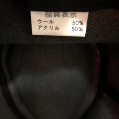 美品 中折れハットの画像