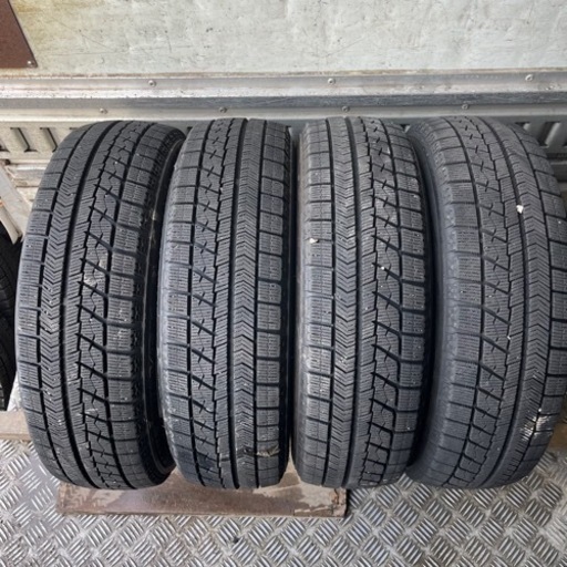 バリ山　BRIDGESTONE ブリヂストン　ブリジストン　VRX 155/65R14 スタッドレス　タイヤ　2016年製　14インチ　②