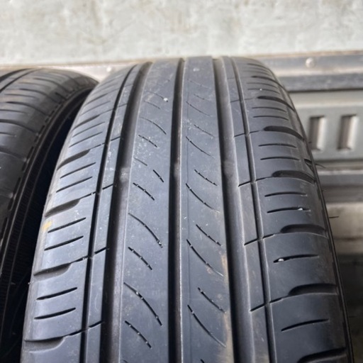 バリ山　DUNLOP ダンロップ　EC300 165/55R15 夏タイヤ　2020年製　15インチ