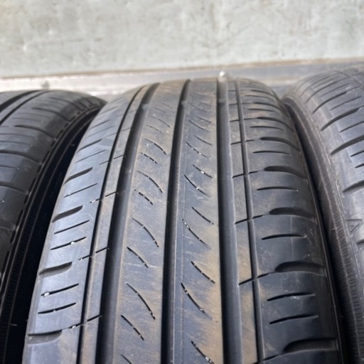 バリ山　DUNLOP ダンロップ　EC300 165/55R15 夏タイヤ　2020年製　15インチ