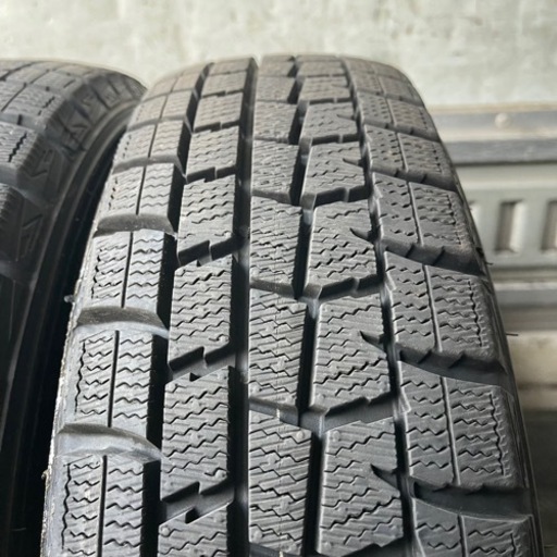 走行少　DUNLOP ダンロップ　WM01 155/65R14 スタッドレス　タイヤ　2018年製　14インチ
