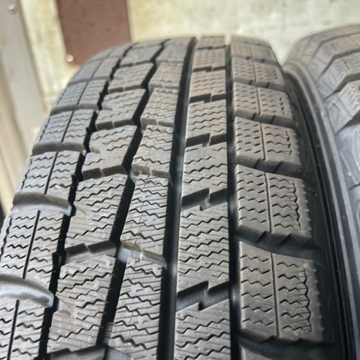 走行少　DUNLOP ダンロップ　WM01 155/65R14 スタッドレス　タイヤ　2018年製　14インチ