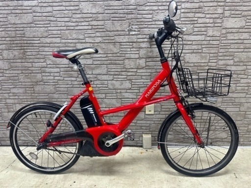 オータムSALE 格安　8.1Ah 前後タイヤ新品　東京23区配達無料　ブリヂストン　マリポーサ　8.1Ah リチウム 電動自転車 中古 1828