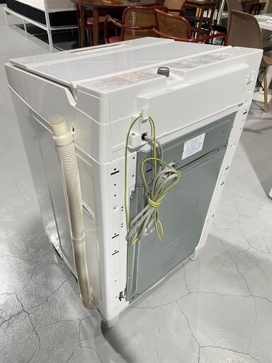 ★東芝★ 7kg洗濯機 2019年 AW-7D7 ガラストップ 新生活 一人暮らし ホワイト 50/60Hz共用 生活家電 福島 郡山