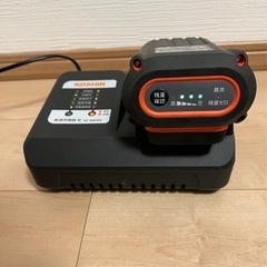 【ほぼ未使用】工進(KOSHIN) 急速充電器Ⅱ 36V PA-438 & バッテリー